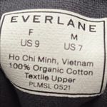 Everlane Tread Forever Casual Sneakers Navy Cream Lace Up Women’s Size 9 Photo 7