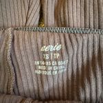 Aerie  Ribbed Ruffled Brown Pants Photo 1