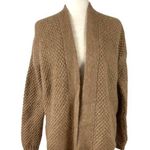 Anthropologie Lineamaglia Open Front Mohair Wool Blend Cardigan Sweater Italy S Photo 0