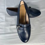 Talbots Ryan D-Ring Loafers - Tonal Webbing Navy Leather Womens 9.5M P203041445 Photo 9