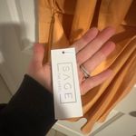 Sage The Label  cowl neck drape Peach Dress. NWT hoco party prom wedding gala Photo 7