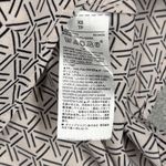 Banana Republic  Shirt Women XS Pink Black Geometric Neutral Preppy Office Casual Photo 8