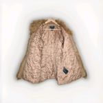 Mixit Vintage Y2K Tan Suede Penny Lane Coat Hippie Retro Boho Size Petite Large Photo 5