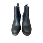 Dr. Martens Magdalena Black Leather Heeled Chelsea Boots Size 6 Photo 3
