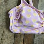 Stoney Clover Lane  Target Womens Swim Bikini Top Flutter Heart Print Size 1X Photo 4