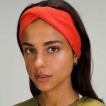 Lululemon Twist Knit Ear Warmer NWT Autumn Red (One Size) Photo 12