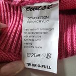 Twist Hot Pink Crewneck Sweater Size 14 Photo 6