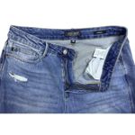 Judy Blue  High Rise Distressed Ripped Straight Leg Denim Light Wash Womens 14 Photo 3