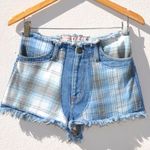 EXPRESS Vintage Cotton  High Rise Denim Shorts Size 5/6 Photo 0