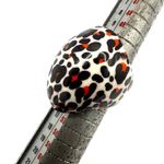 Black and orange leopard cocktail ring Photo 6