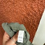 Aerie Green Camp Shorts Lyocell Tie Waist Paperbag Shorts Size Large Photo 1