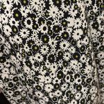 Levi's Midi Dress XS Black and White Floral A-Line Photo 5