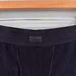 SKIMS  Women's Cotton Rib Boxer Black Medium Photo 6