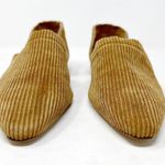 [Miista London] Tan Corduroy Pointed Toe D'Orsay Flats NWOT Size 39 US 8.5 Photo 4