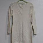 Olsenboye  Cream Long Sleeve Mini Dress Sz S Photo 7
