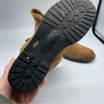 DV Dolce Vita Tan Sabrina Faux Suede Ankle Boots 8.5 Booties Fall Buckle Brown Photo 4