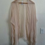 Sonoma Blush Open-Front Blouse Cardigan Photo 9