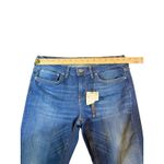 ZARA WOMAN Premium Denim Collection Flare Jeans Dark Wash Size 10 Blue Photo 4