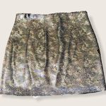 Free People Skinny Sequin Mini Skirt/Camo Print Photo 5
