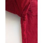 BDG Urban Outfitters Women's Corduroy Jeans Slim Straight Leg High Rise Red 29 Photo 8