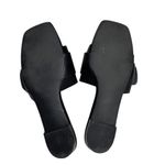 Joie  Black Paige Slide Sandals flats tortoise buckle Minimalist Design 9 casual Photo 6