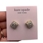 Kate Spade NWT  New York Opal Glitter Earrings Photo 0