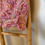 Talbots T by Pink Floral Paisley Zip Pockets Skort Women's Size MP Pickleball Photo 5