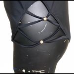 MINKPINK Black Plunging Front One Piece Swimsuit Photo 5