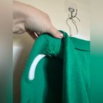 Anthropologie By  Collared Polo Muscle Sweater Tank Shirt Sz M Green Photo 9