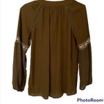 XOXO Women V-neck Bohemian Long Sleeve Blouse by  Size L Photo 1