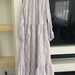 Free People XS Lavender Dress with slip Photo 3