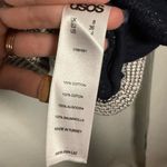 ASOS  Black and White Textured Knit Long Cardigan 4 Photo 9