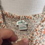 Aerie  Tan Smocked Pleated Midi Sundress Photo 1