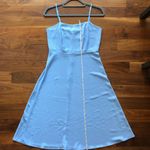 2Hearts Blue Polka Dot Cami Midi Dress Photo 9