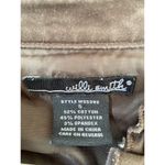 Willi Smith  brown light weight jacket size 8 Photo 3