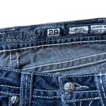 Miss Me RARE Y2X Womens Denim Jeans 28x33.5 Blue Bootcut JW6207B Jewel Pocket Photo 4