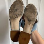 New Look blue suede heeled sandals size 40/9.5 womens wide fit Photo 2