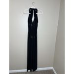 Women's Y2K Black Dress Satin Long Withcy Vampy Whimsigoth Goth Event Wedding S Photo 5