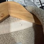 Everlane  Light Tan Sherpa Shirt Jacket Photo 2