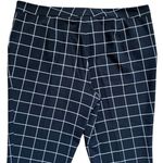 Vince Camuto Black White Squares Dress Pants Straight sz 12 Checkered Windowpane Photo 10