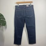 Gap  Jeans Women 10R Blue Dark Wash Cheeky Straight High Rise Minimal NWT Modest Photo 1