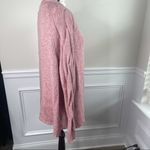 Lane Bryant Lane‎ Bryant pink cotton blend open front cardigan Photo 1