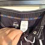 Nike  Women’s Blake Swim Board Shorts with White Stitching - Size Large Photo 6