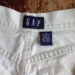 Gap Vintage 90s Light Khaki Flat front Cutoffs Sz 8 Photo 2