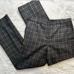 Pendleton 100% Virgin Wool Plaid Trousers Straight Leg Neutral Minimalist Photo 0