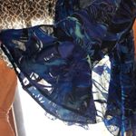 Sheer Blue Floral Kimono Size 22W Photo 6