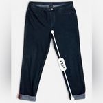 Hue Dark Wash Denim Jeggings | Size Medium Photo 3