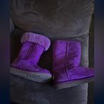 UGG  Fuchsia Suede Winter Boots Photo 4