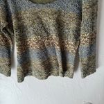 Star‎ CCC Y2k Size Large Green Blue Floral Earth Funky Round Neck Top Photo 2