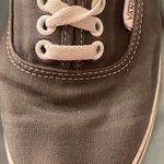 Vans Womens Gray Grey Low Top Tennis Shoes Size 7 Sneakers Used Photo 3